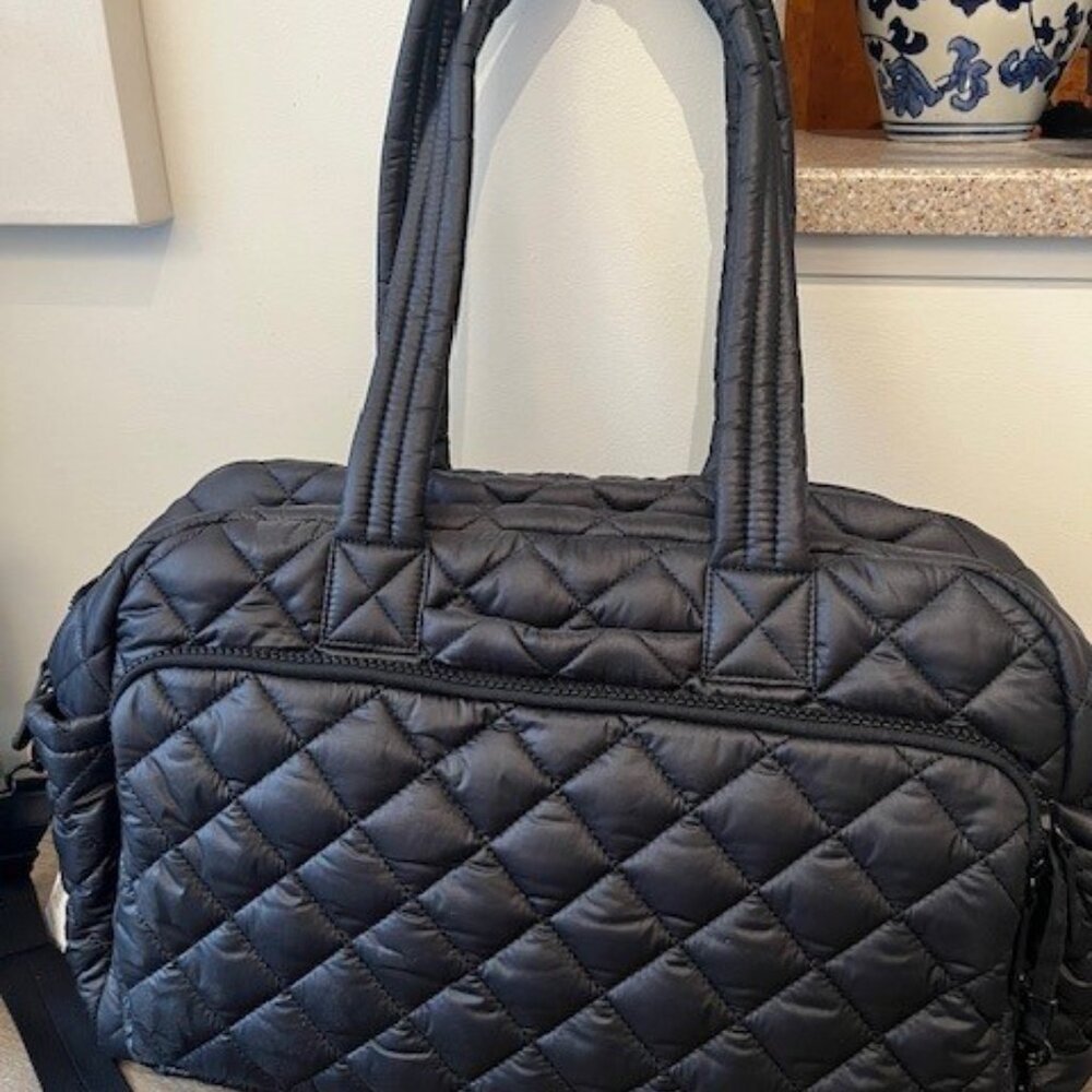 QUINCE TRANSIT QUILTED DUFFLE BAG